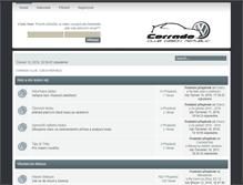 Tablet Screenshot of forum.corradoclub.cz